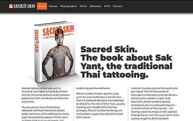 Sak Yant, Thailändsk tatuering.